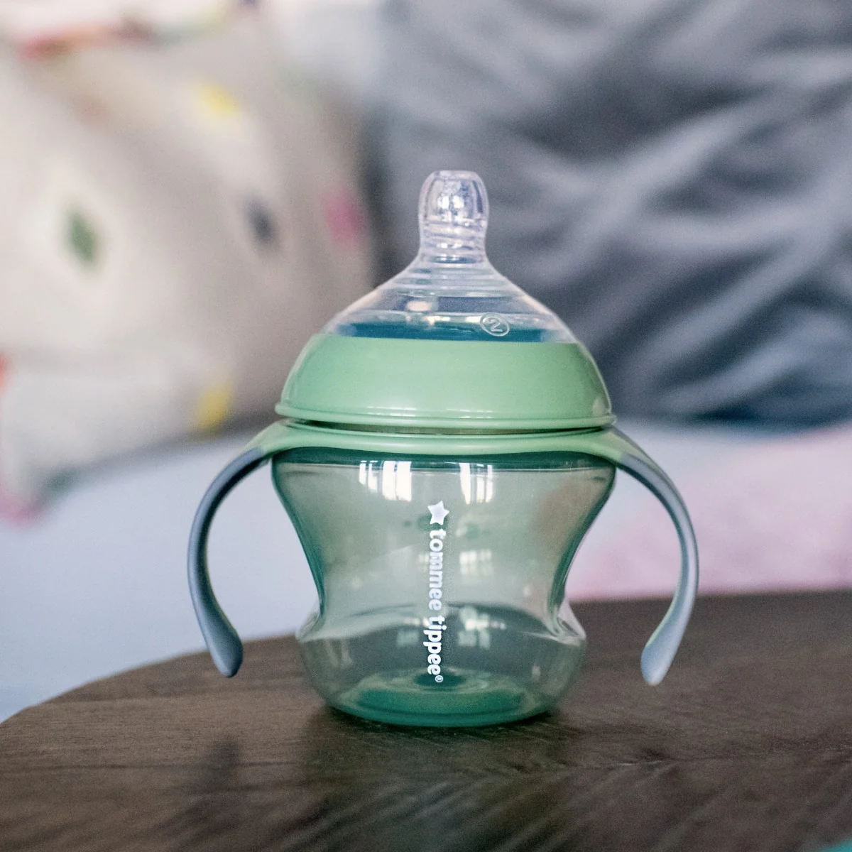 Cana de tranzitie pentru +4 luni Verde, 150ml, Tomme Tippee
