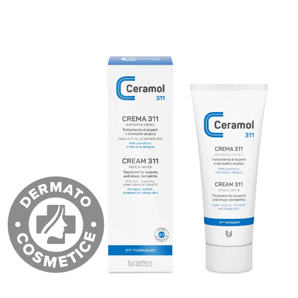 Tratament pentru uscaciune deshidratare si dermatite 311, 75ml, Ceramol