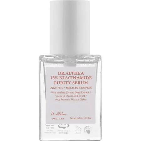 Ser de fata cu 15% niacinamide, 30ml, Dr. Althea 