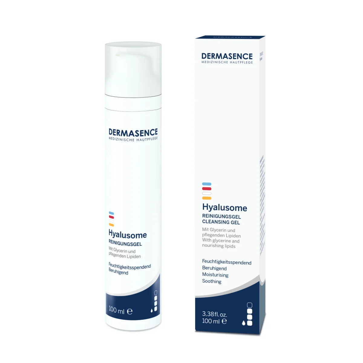 Gel de curatare hidratant cu acid hialuronic Hyalusome, 150ml, Dermasence