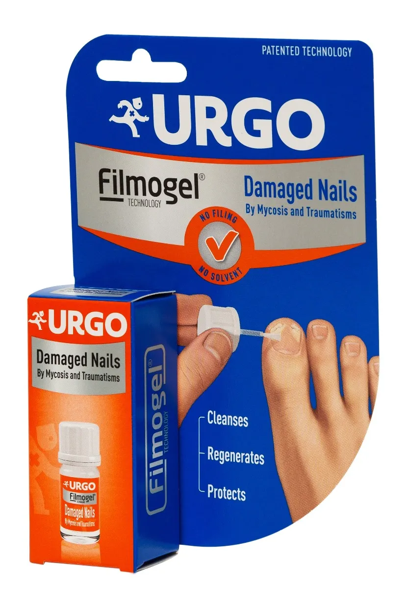 Gel pentru unghii deteriorate Filmogel, 3.3 ml, Urgo