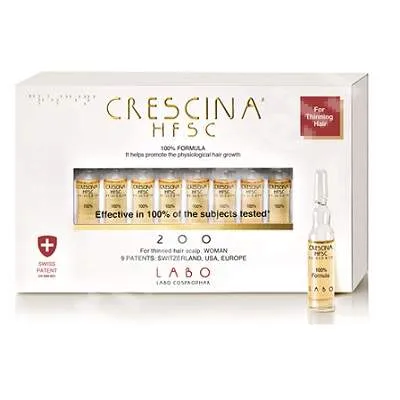 Tratament Re-Growth HFSC 200 Woman, 10 fiole, Crescina