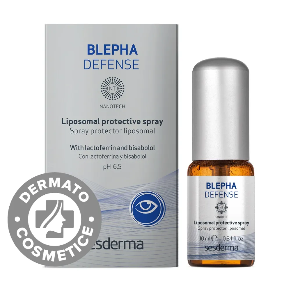 Spray lipozomal protector pentru ochi Blepha Defense, 10ml, Sesderma