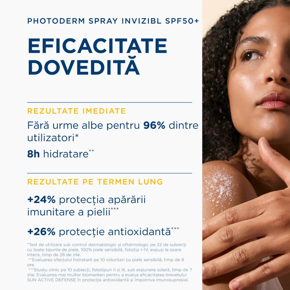 Spray invizibil cu SPF50+ Photoderm, 200ml, Bioderma