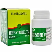 Hepatobil V, 40 tablete, Plantavorel