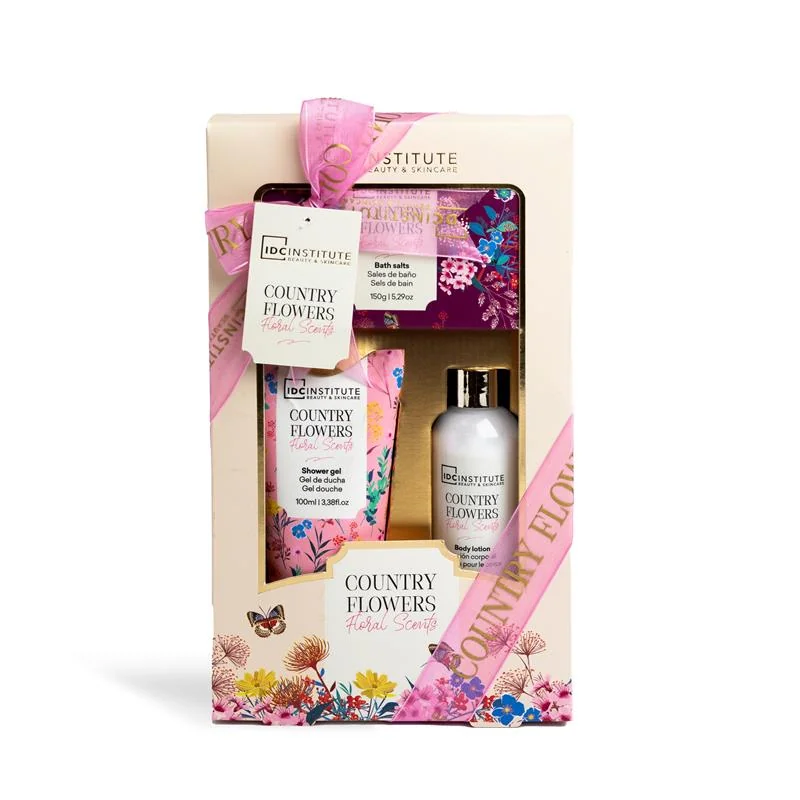 Set pentru baie Country Flowers Trio, IDC Institut