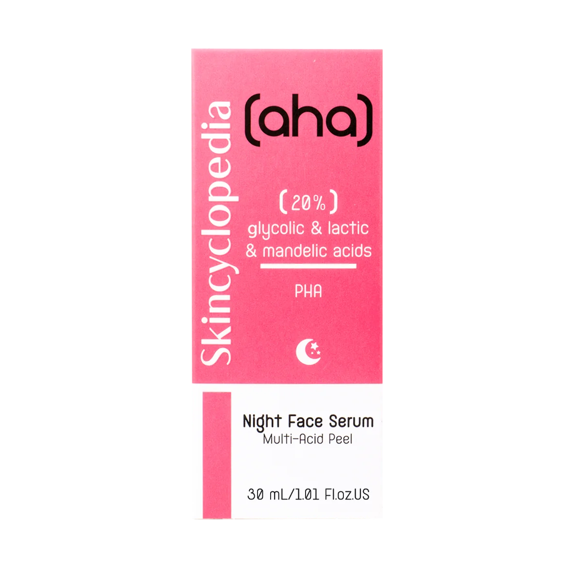 Ser facial exfoliant cu 20% AHA + PHA, 30ml, Skincyclopedia