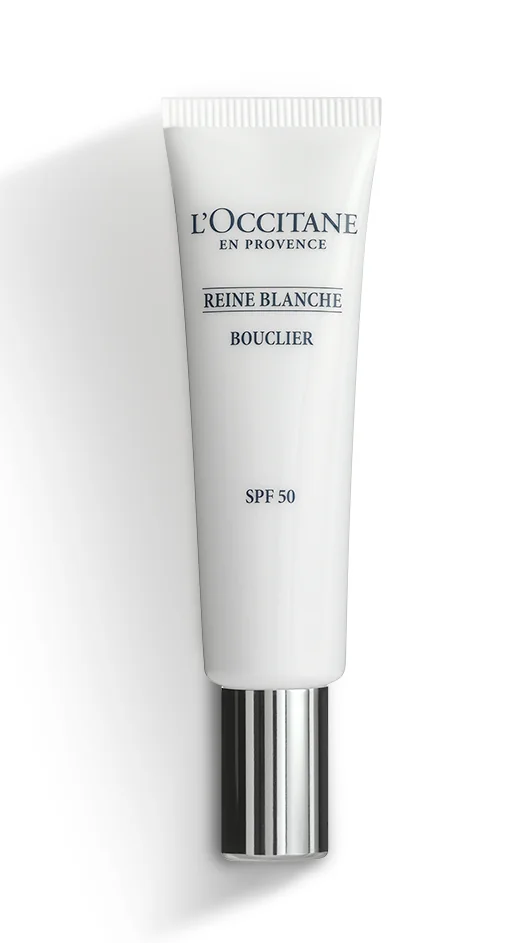 Crema protectie solara SPF 50 Reine Blanche, 30ml, L'Occitane