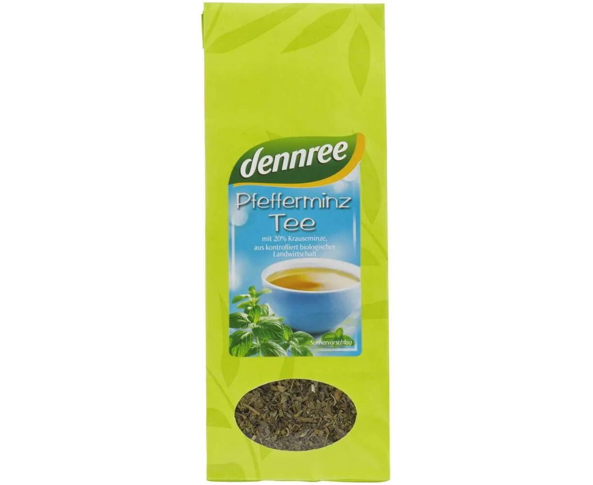 Ceai de menta bio, 40g, Dennree