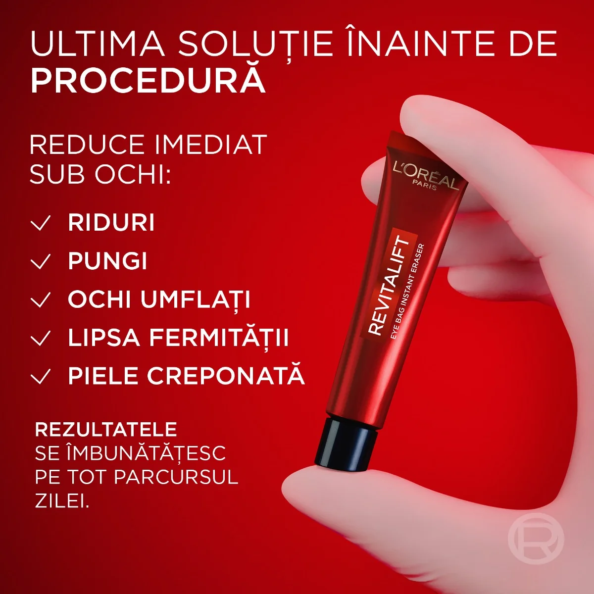 Crema corectoare pentru zona ochilor Revitalift Laser, 15ml, L'Oreal Paris