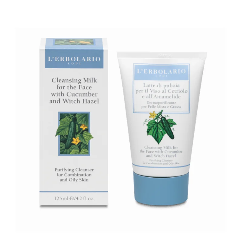 L'Erbolario Demachiant cu extract de castraveti si apa distilata, 125ml