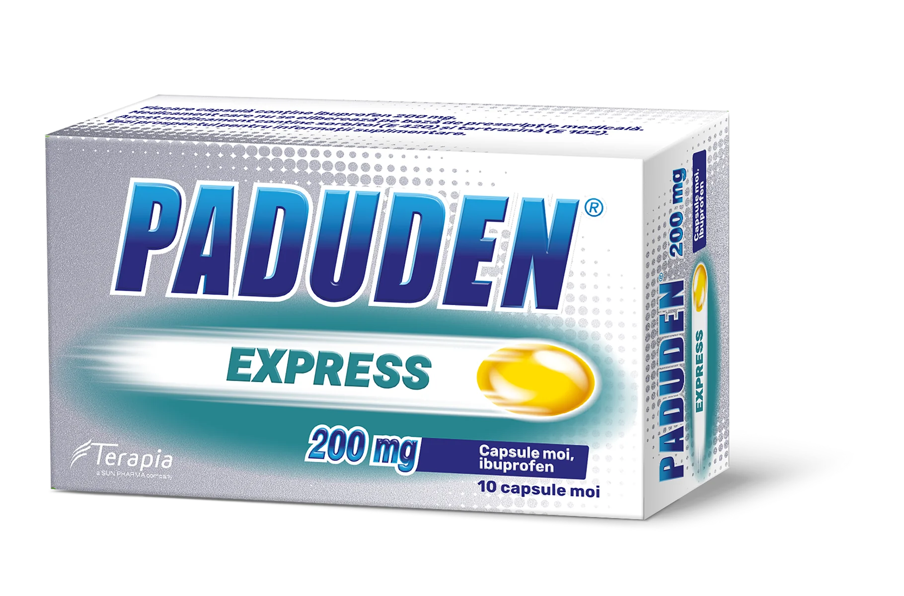 Paduden express 200mg, 10 capsule moi, Terapia