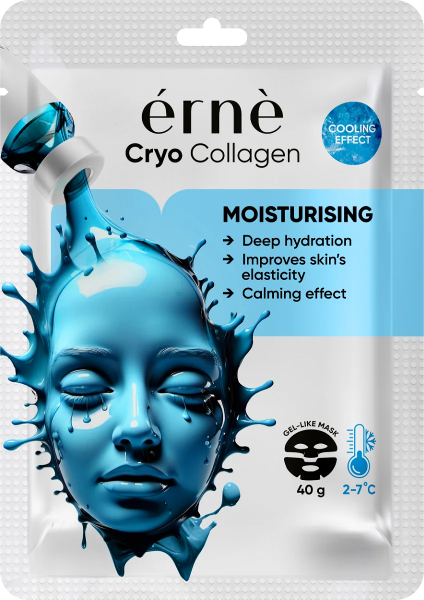 Masca hidratanta de fata cu Colagen Cryo, 50g, Erne