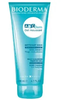 Gel spumant ABC Derm, 200ml, Bioderma