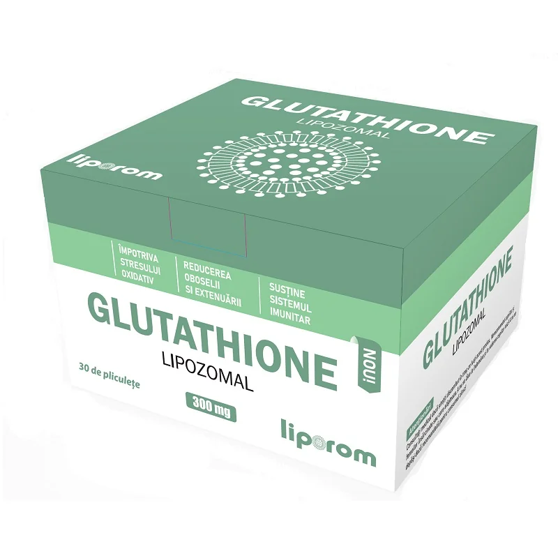 Glutathion Lipozomal 300 mg, 30 plicuri, Liporom