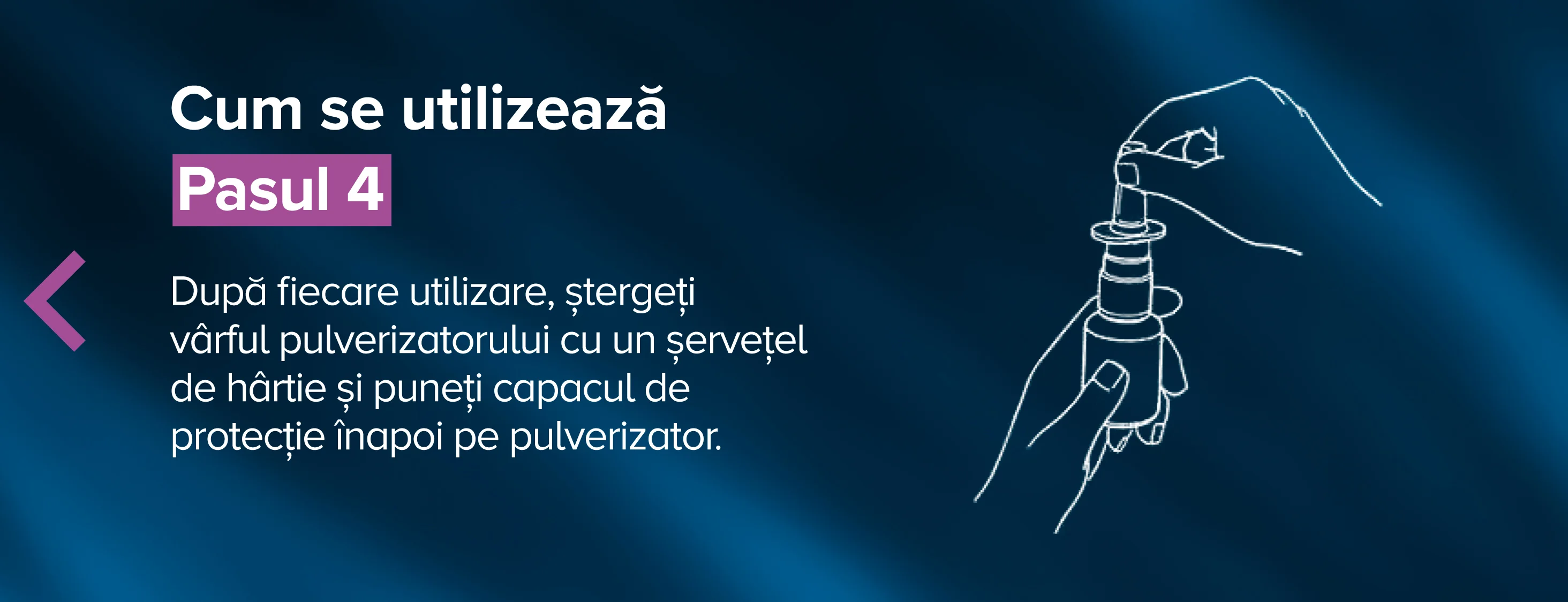 Mod de utilizare - Pasul 4