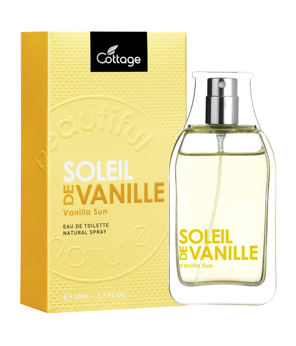 Apa de toaleta pentru femei Vanilla Sun, 50ml, Cottage
