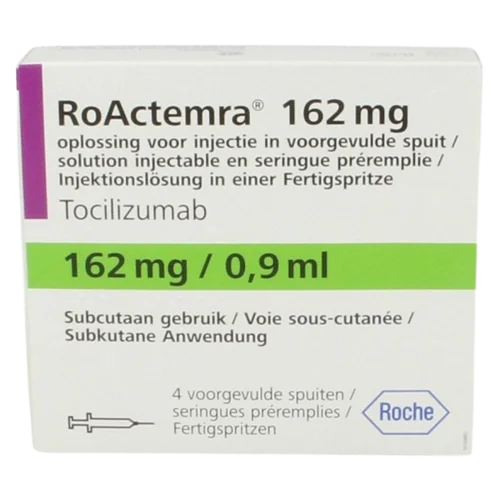 Roactemra solutie injectabila 162mg/0.9ml, 4 seringi preumplute, Roche