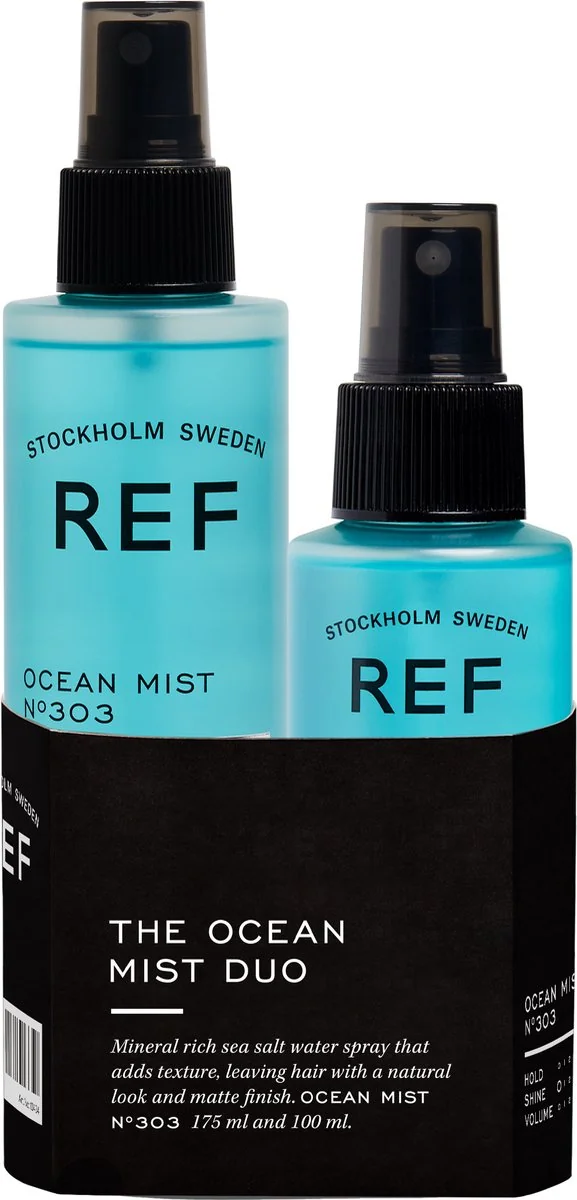 Set duo Spray pentru bucle Ocean Mist, 175ml + 100ml, REF Stockholm