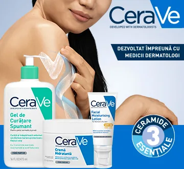 CeraVe - dezvoltat impreuna cu medicii dermatologi
