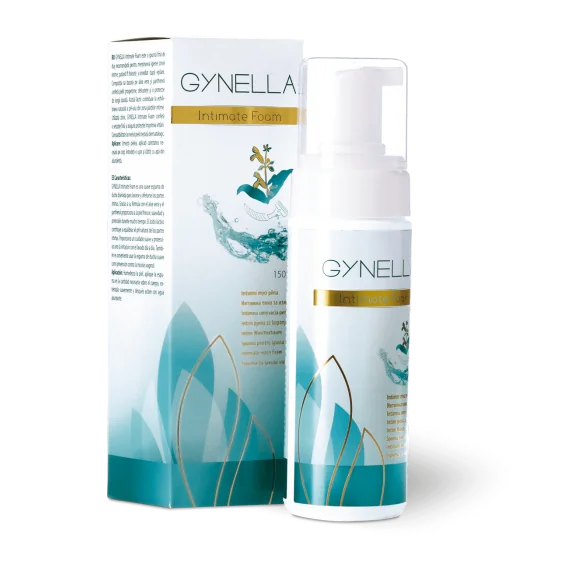 Spuma de dus pentru igiena intima Gynella, 150ml, Heaton