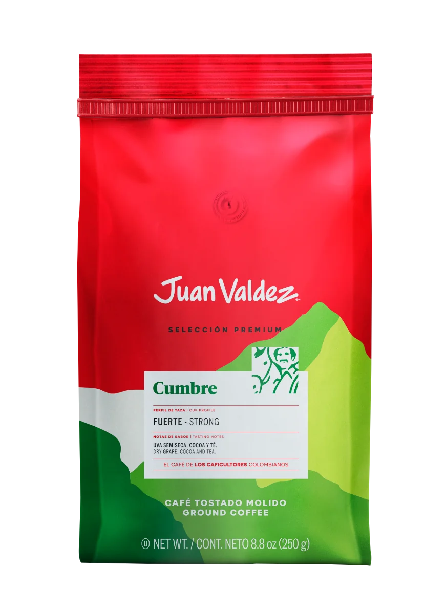 Cafea premium macinata Cumbre, 250g, Juan Valdez
