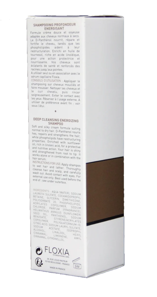 Sampon energizant pentru par normal sau uscat, 200ml, Floxia