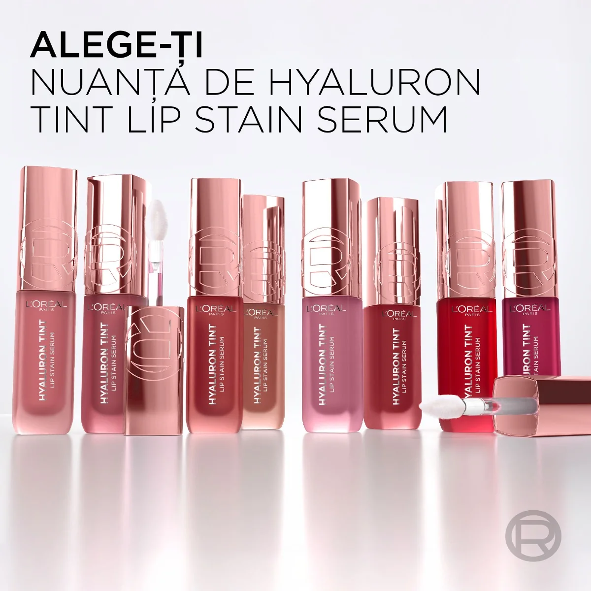Luciu de buze hidratant Hyaluron Tint Lip Stain Serum Nr. 601 Worth it, 5ml, L'oreal Paris