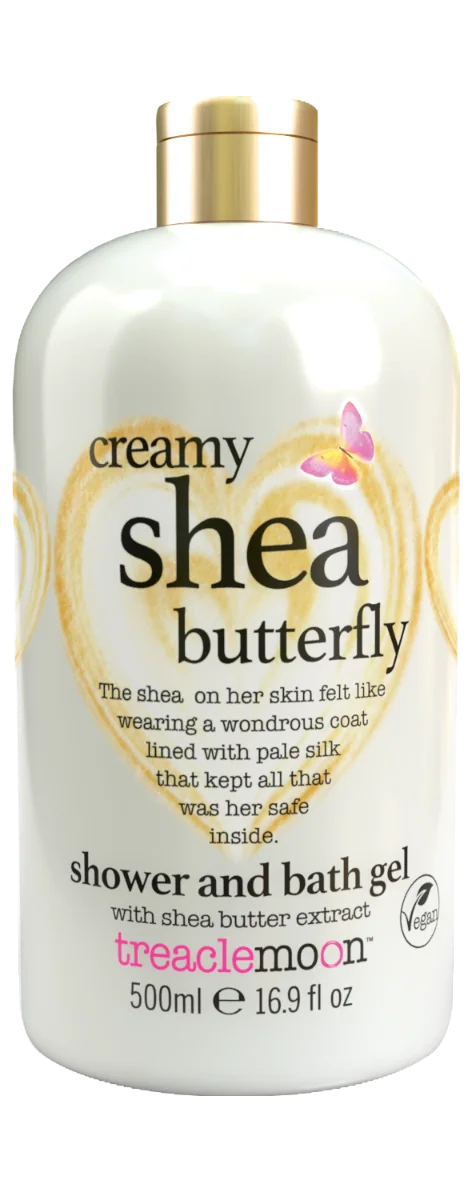 Gel de dus Creamy Shea Butterfly, 500ml, Treaclemoon