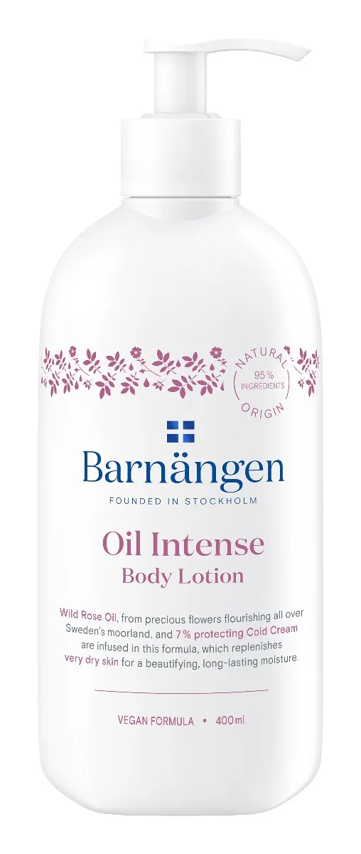 Lotiune de corp pentru pielea foarte uscata Oil Intense, 400ml, Barnängen