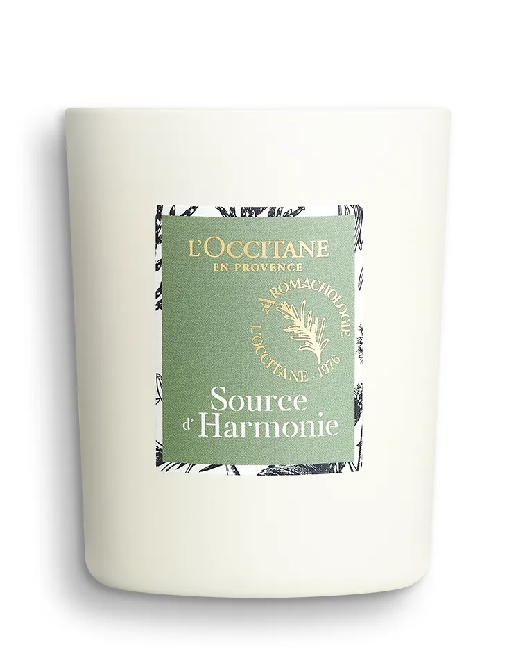 Lumanare parfumata Source D'Harmonie, 140g, L'Occitane