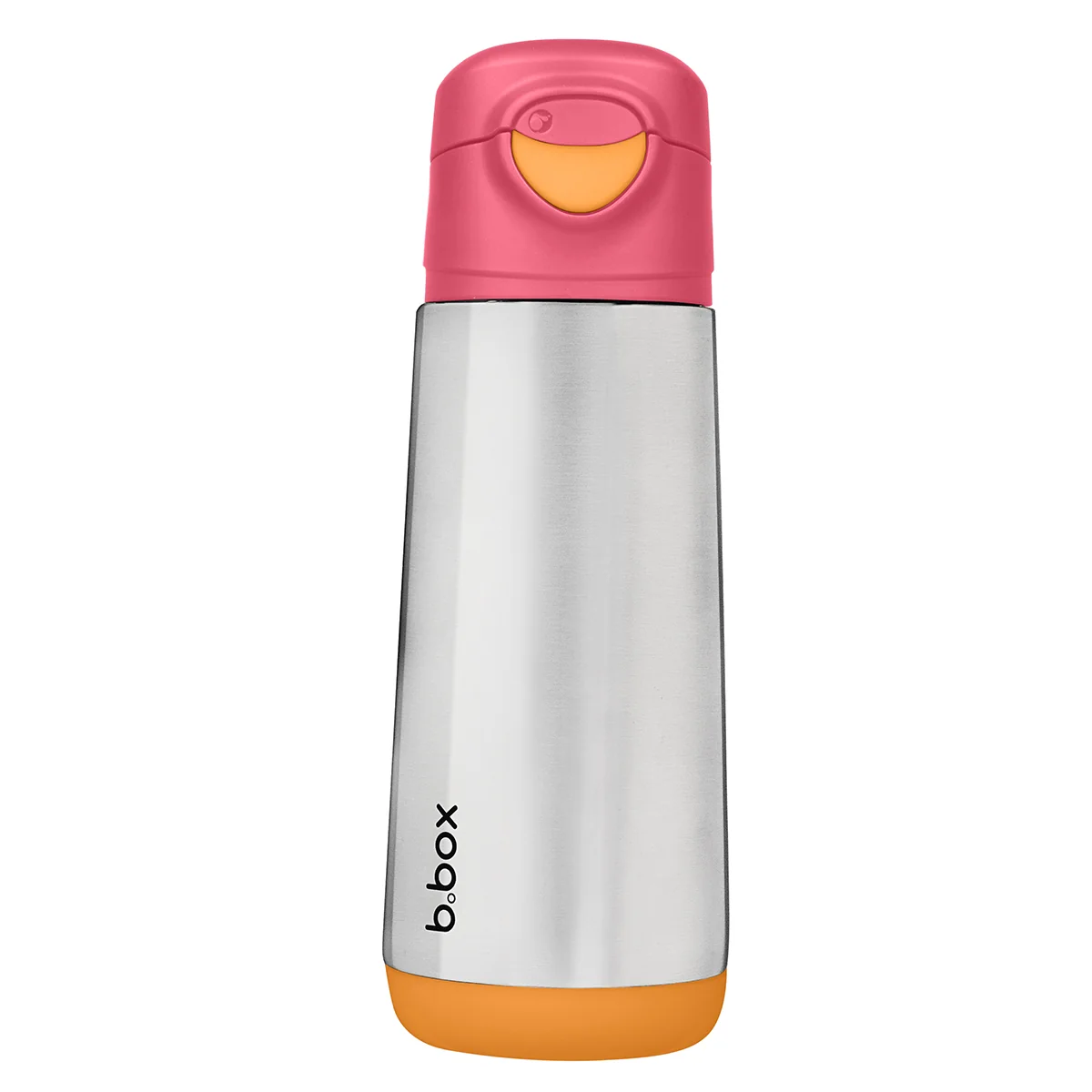 Termos cu cioc de silicon Roz, 500ml, Bbox