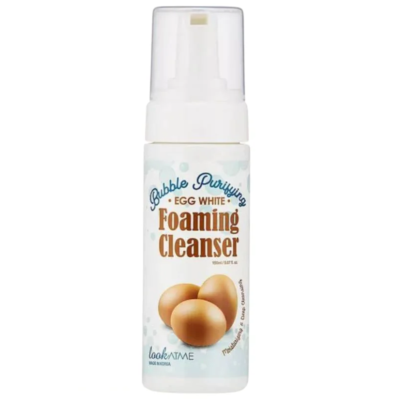Spuma de curatare purifianta cu albus de ou, 150ml, Look At Me