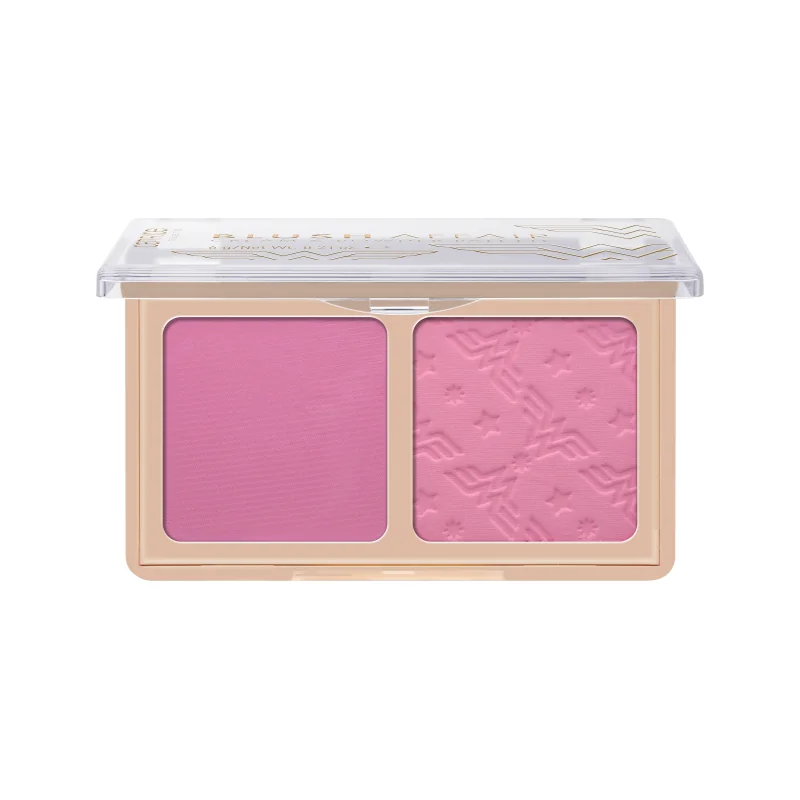 Paleta fard de obraz cu pudra si crema Wonder Woman Champion for all 010, 6g, Catrice