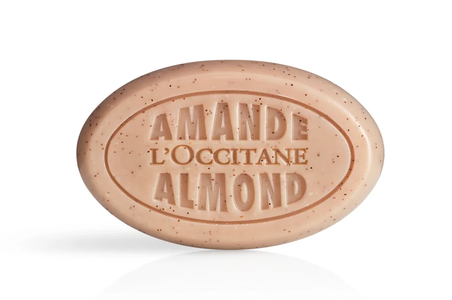 Sapun exfoliant cu extract de migdale, 50g, L'Occitane