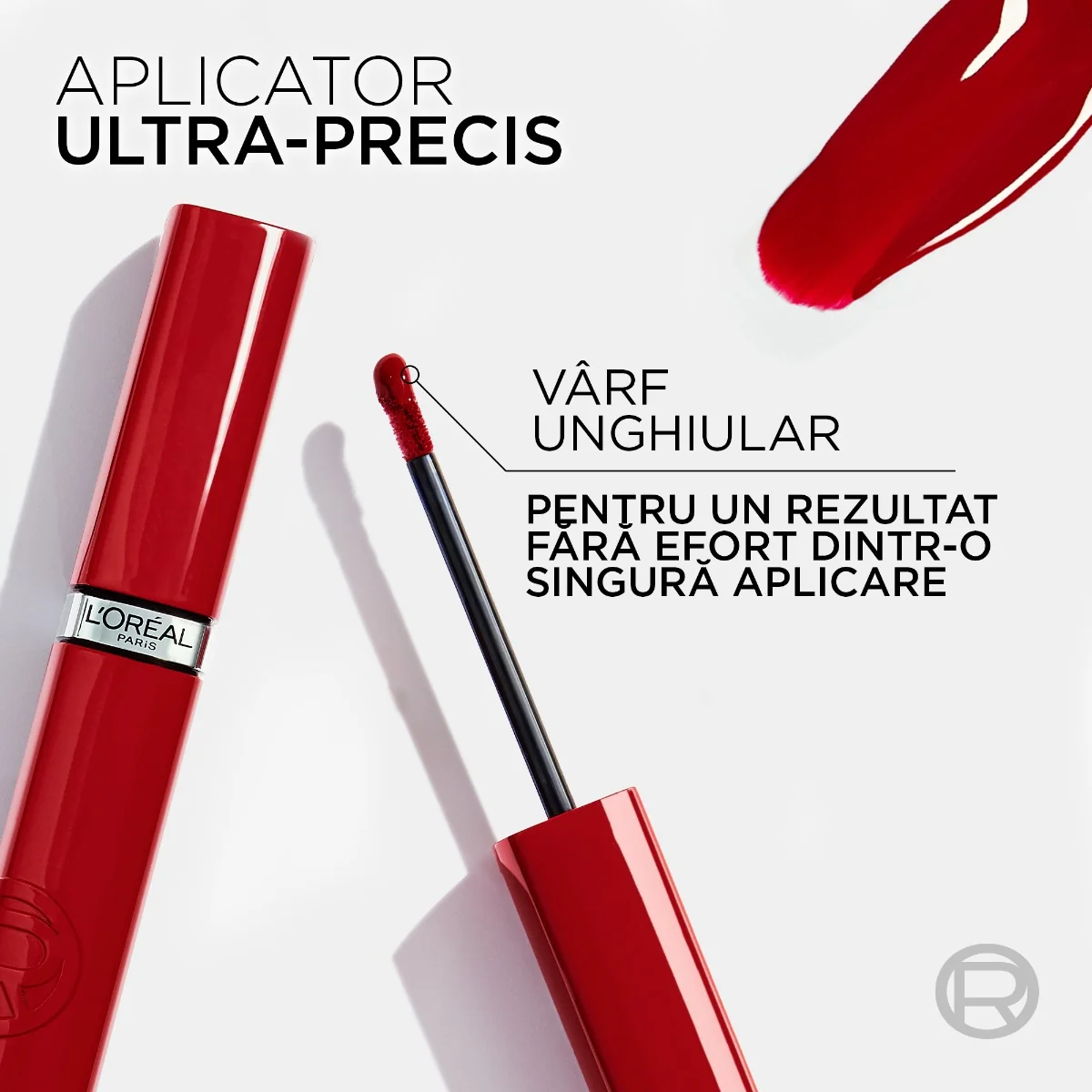 Ruj lichid cu stralucire de lac Infaillible Laque Resistance 601 Worth It, 4.3ml, L'Oreal Paris