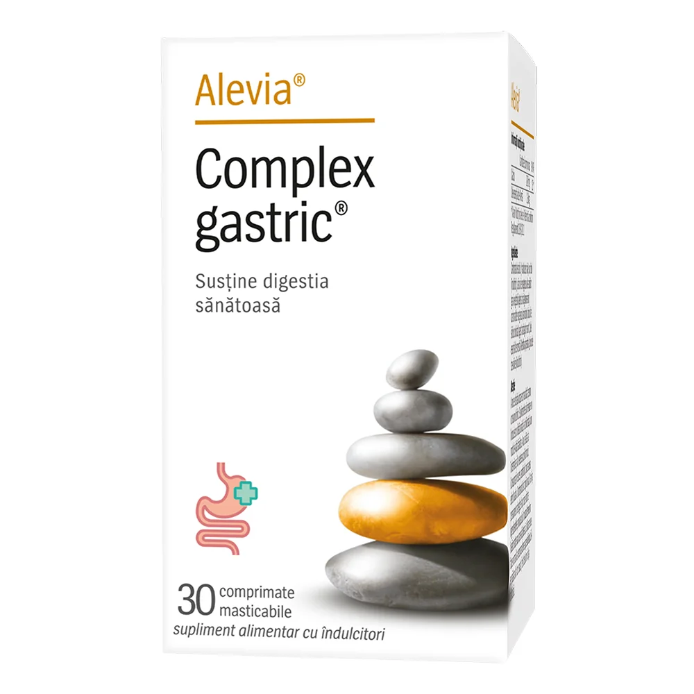 Complex gastric, 30 comprimate, Alevia