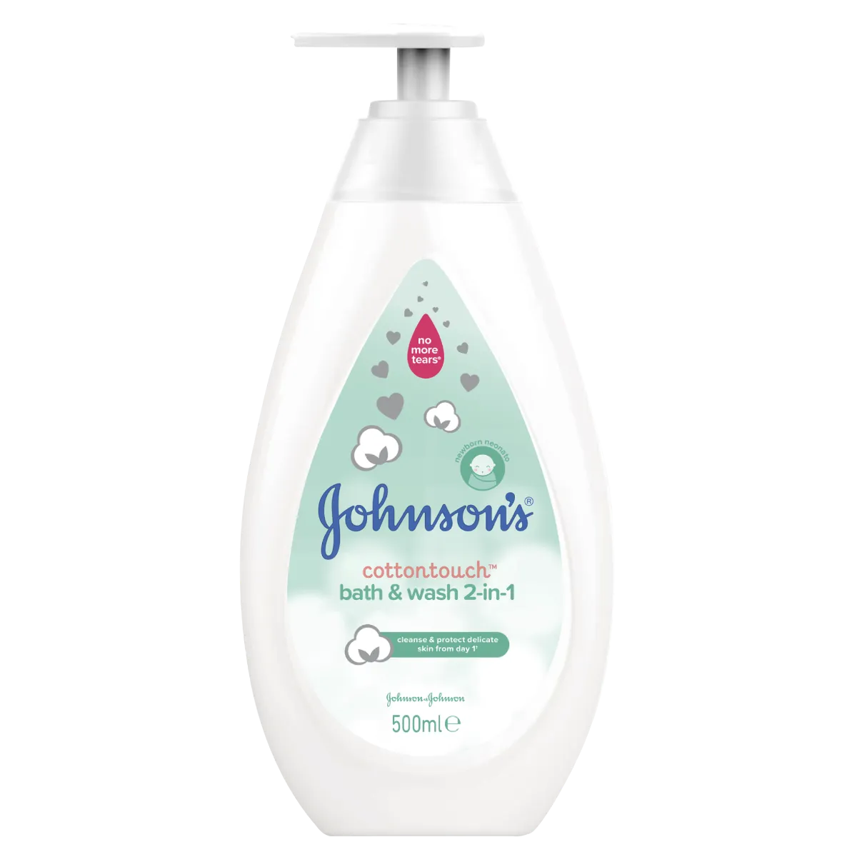 Lotiune pentru spalare Cotton Touch, 500 ml, Johnson&Johnson