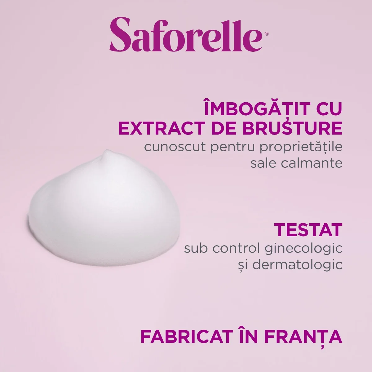 Spuma intima pentru curatare ultra delicata, 250ml, Saforelle