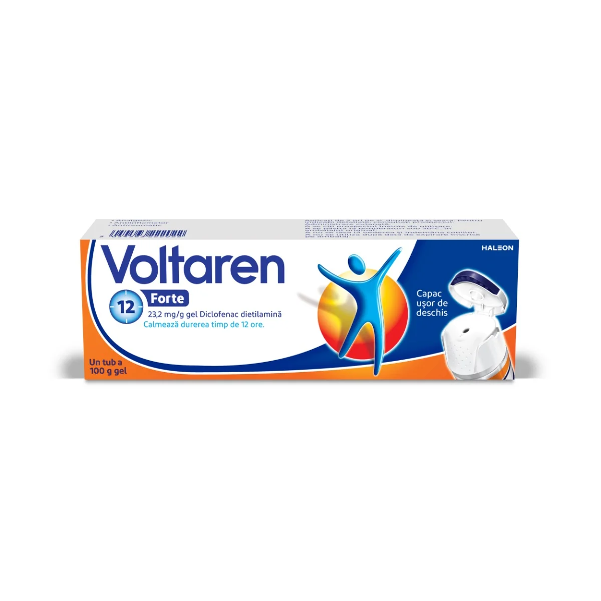 Voltaren Forte gel 23.2 mg/g, 100g, Haleon
