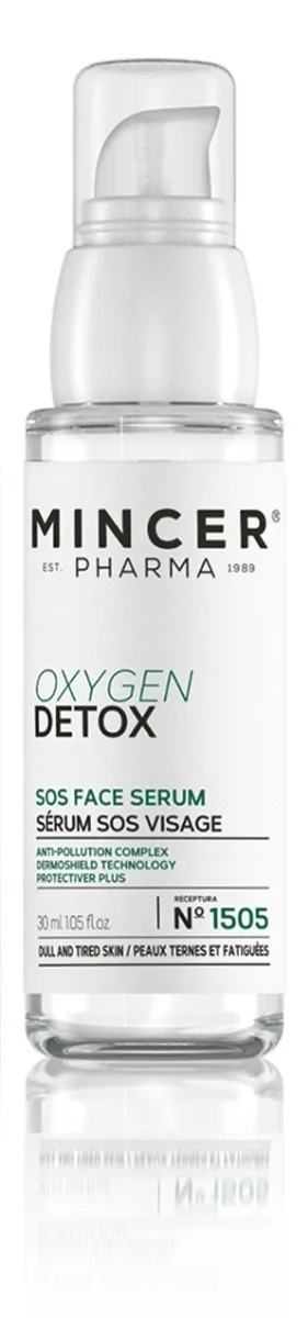 Ser pentru fata Oxygen Detox, 30ml, Mincer Pharma 