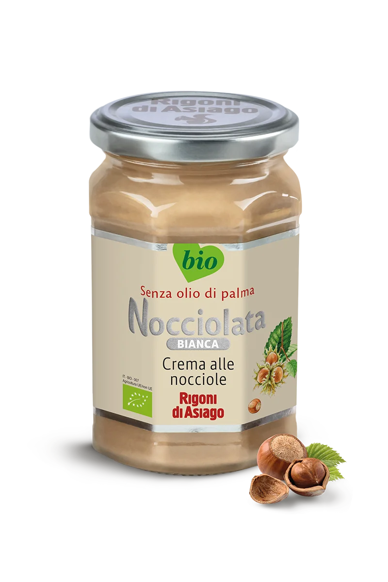 Crema bio alba Nocciolata, 250g, Rigoni di Asiago