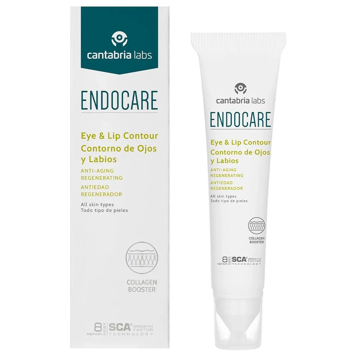 Lotiune contur ochi si buze Endocare, 15ml, Cantabria Labs