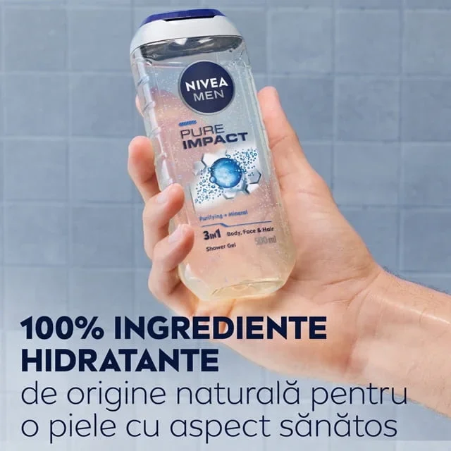 Gel de dus Pure Impact, 500ml, Nivea