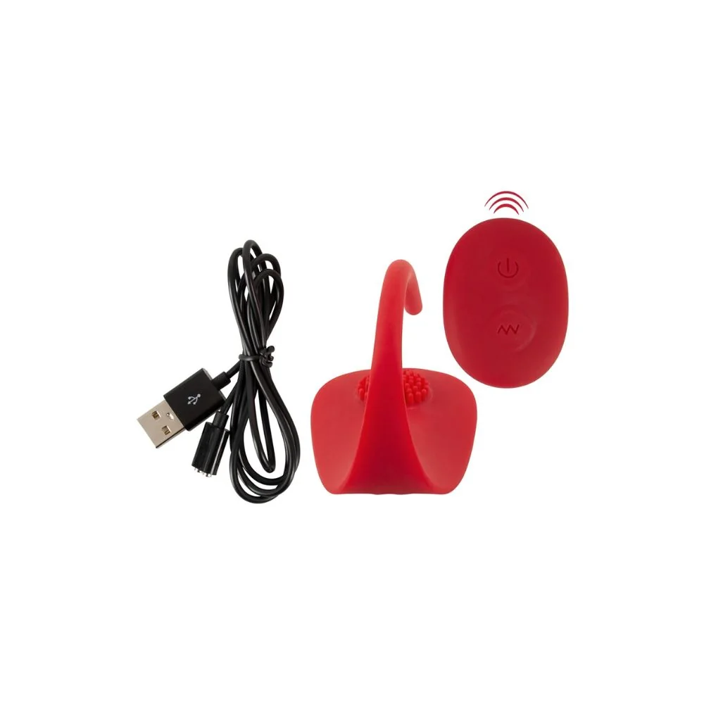 Vibrator RC rosu Slim Panty, 1 bucata, Sweet Smile