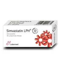 Simvastatin LPH 10mg, 30 comprimate filmate, Labormed
