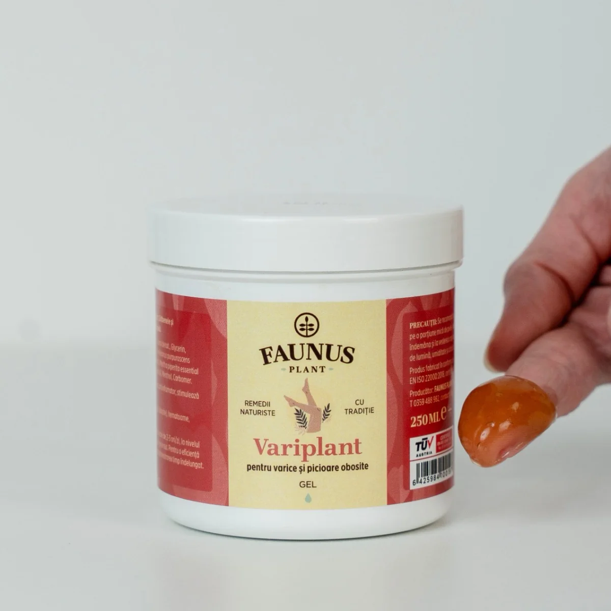 Gel pentru insuficienta venoasa Variplant, 250ml, Faunus Plant