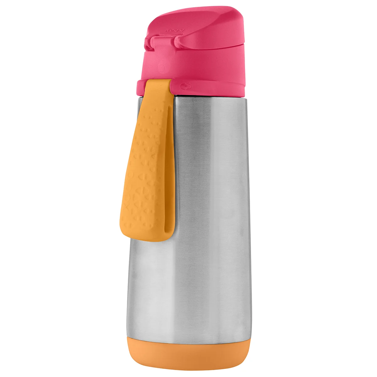 Termos cu cioc de silicon Roz, 500ml, Bbox