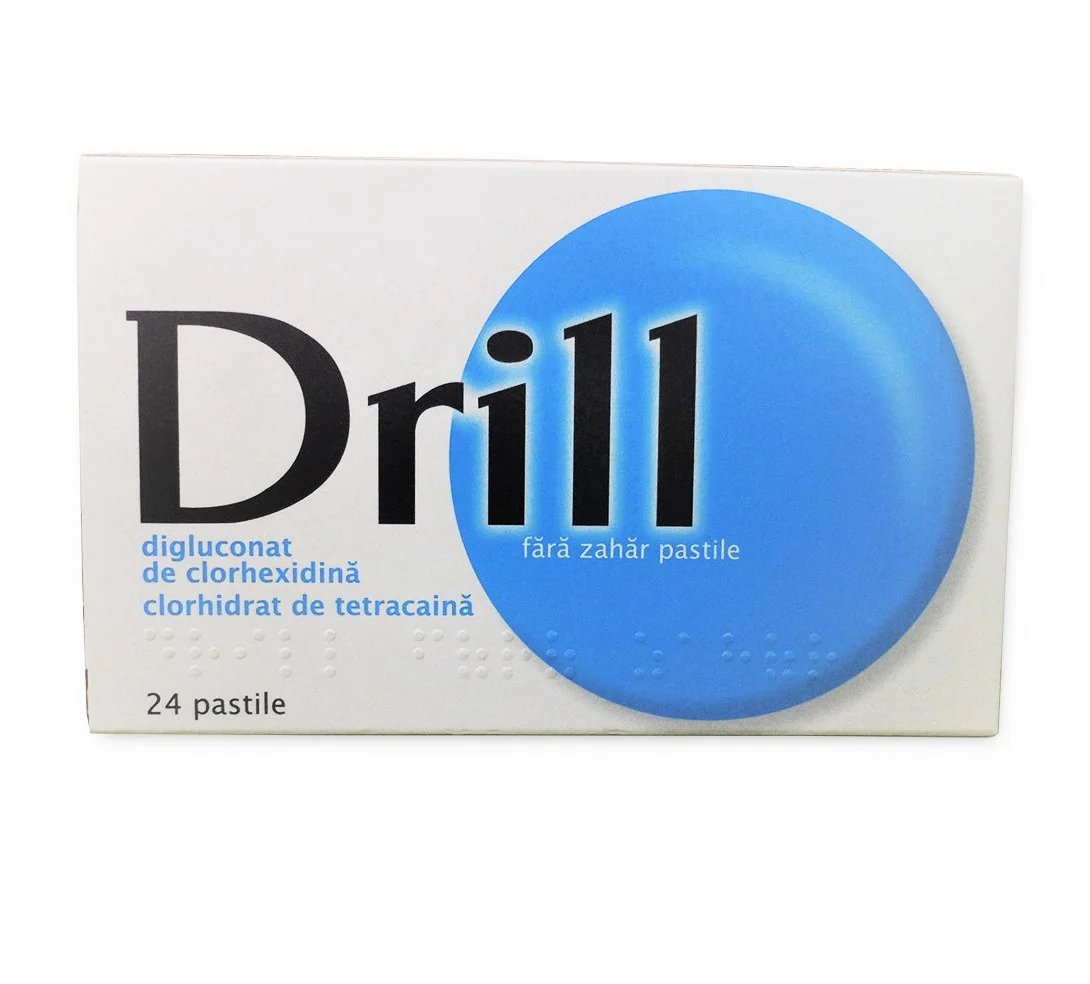 Drill fara zahar, 24 pastile, Pierre Fabre