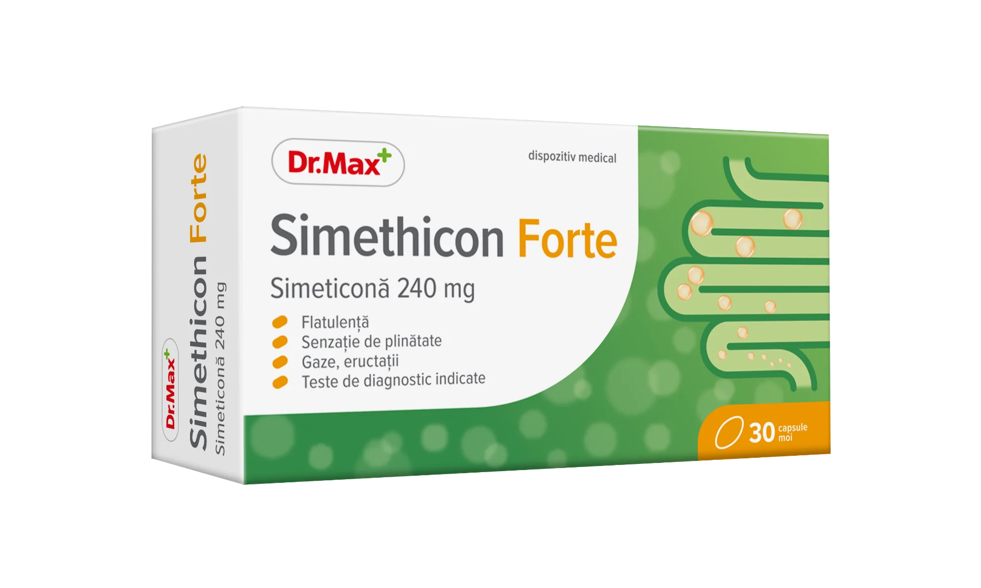 Dr. Max Simeticona 240mg, 30 capsule moi